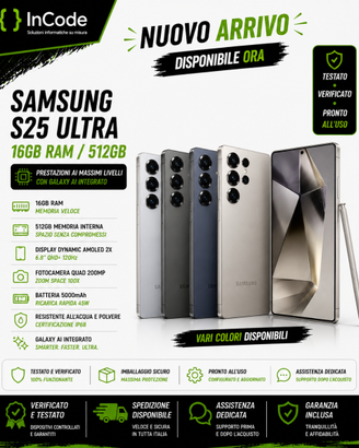 Samsung Galaxy S25 Ultra 16GB RAM / 512GB