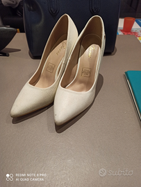 Décolleté bianche Guess tg 37 originali