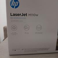 Stampante hp laser jet M110w nuova con scontrino e
