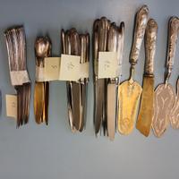 Posate in bagno d'argento