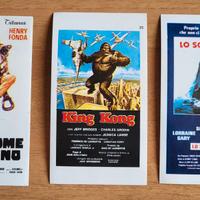 3 Locandine cinematografiche Vintage (cm 7x12,5)
