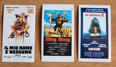 3 Locandine cinematografiche Vintage (cm 7x12,5)