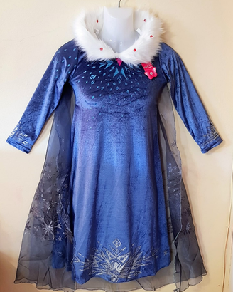 Abito Elsa Frozen nuovo originale 150 cm altezza