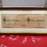 Invito di matrimonio anni 20