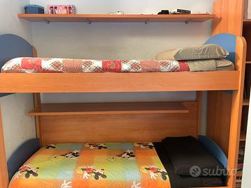 Letto a castello singolo
