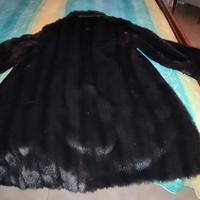 Pelliccia cappotto ecologica Taglia L