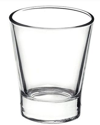 6 BICCHIERINI VETRO CAFFE' O LIQUORE
