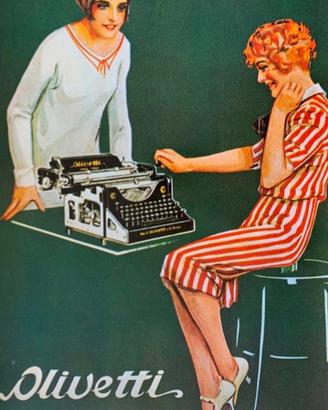 Manifesto pubblicitario Olivetti M20