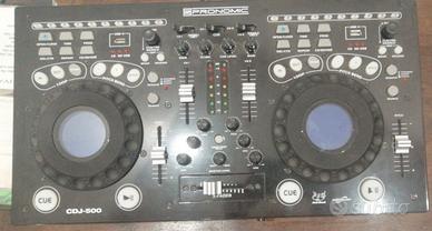 Pronomic CDJ-500 - Giradischi Full Station per DJ,