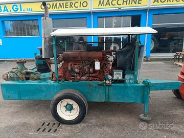 gruppo motopompa con motore da camion 6 cilindri