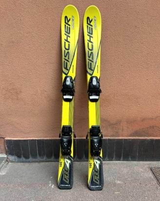 Sci bambino Fischer RC4 100 cm + attacchi