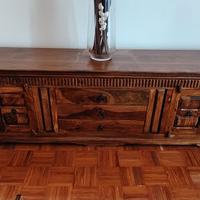 Madia porta tv o credenza stile etnico