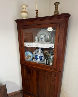 Mobile ad angolo in legno  (Tracantone)