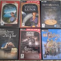 Lotto 6 Pc Games Avv. Grafiche in Dvd E Multi Cd