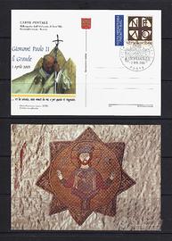 Cartoline post. sovrast. In memoria di G. Paolo II