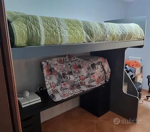 LETTO A SOPPALCO AD UNA PIAZZA E MEZZA