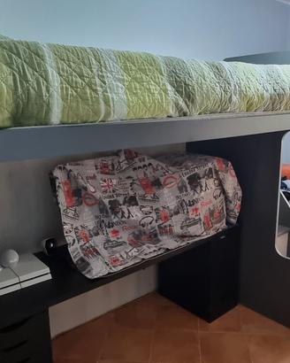 LETTO A SOPPALCO AD UNA PIAZZA E MEZZA
