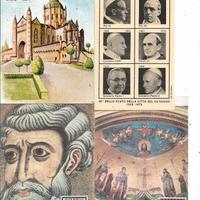 1973/1980 VATICANO 21 CARTOLINE FDC 1° GIORNO EMIS