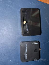 Power bank + basetta di ricarica iPhone e iPad