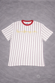 Karl Kani t-shirt righe bianca taglia S – logo ric