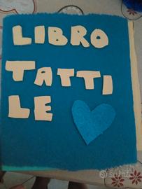 libro tattile artigianale in gomma Eva 