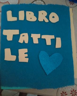 libro tattile artigianale in gomma Eva 