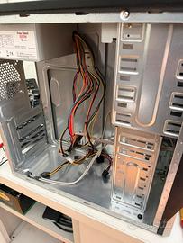 Case  tecnoware atx con alimentatore e dvd r/w