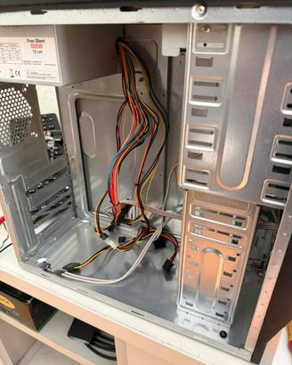 Case  tecnoware atx con alimentatore e dvd r/w