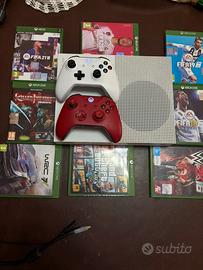 Xbox One S 1TB + 2 Controller + 8 Giochi + Cavi
