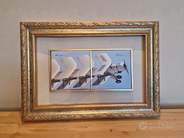 Quadro dittico  Romi Osti Aerei