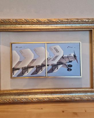 Quadro dittico  Romi Osti Aerei