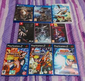 Videogiochi PS4, Switch, Wii, PS2, PSVita, PSP, DS