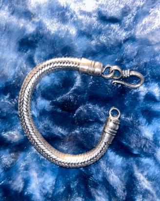 Bracciale in argento indiano