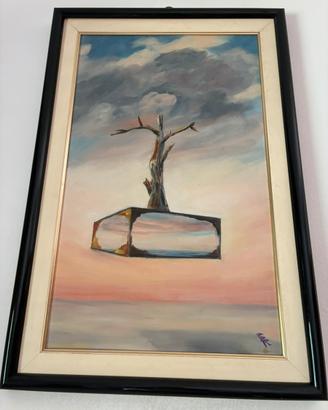 Quadro natura morta con cornice