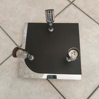 plafoniera con faretti