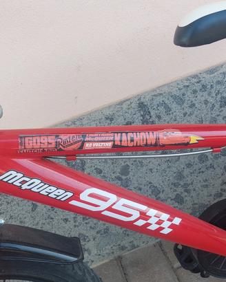 Bici bambino Saetta 16 pollici con rotelle