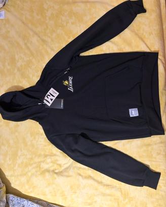 Felpa Lakers New Mentality nera taglia L nuova