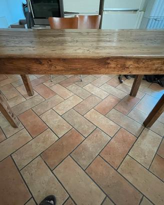 Tavolo vintage cm 166x73xh80