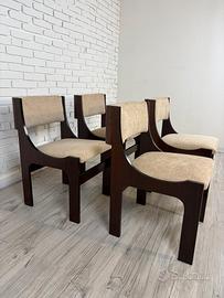 Set 4 sedie Asnaghi Meda design anni ’60