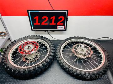 RUOTE HONDA CRF 250 E 450 DAL 2013 AL 2026 19 E 21
