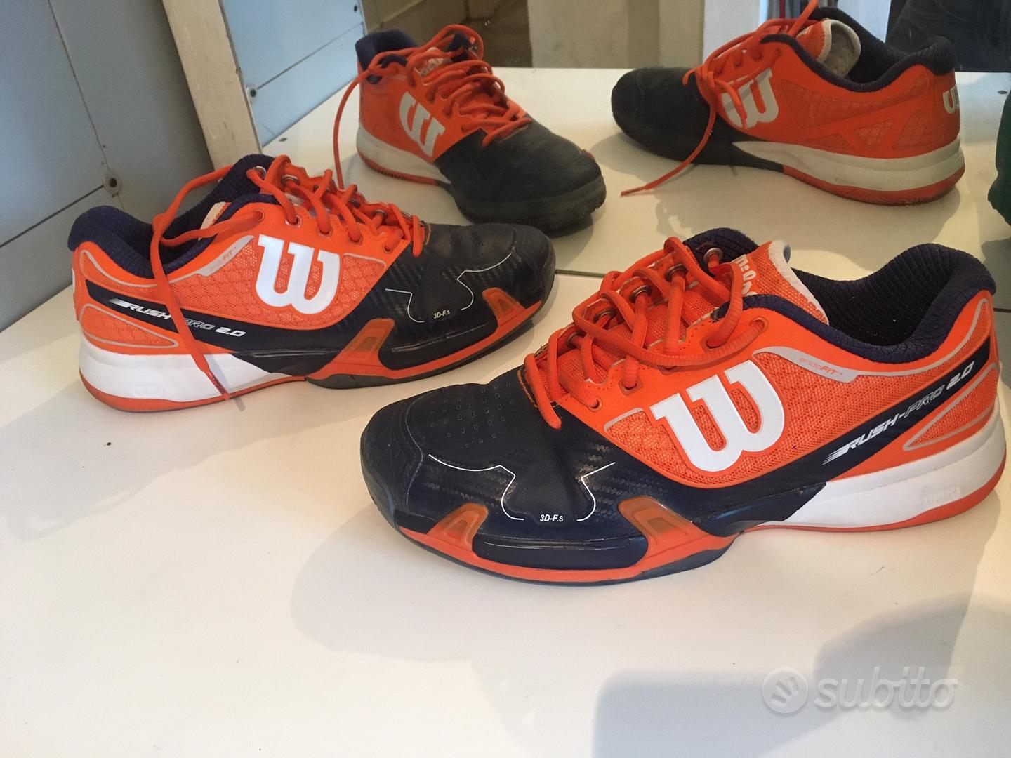Scarpe squash padel tennis WILSON RUSH PRO 2.0 Abbigliamento e