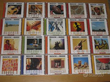 20 CD musiche dal mondo FABBRI