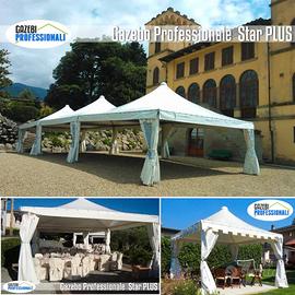 Gazebo pagoda 4x4 professionale certificato eventi