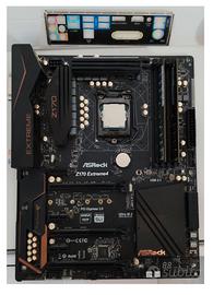 SCHEDA MADRE-ASROCK Z170 EX 4, I7-7700, RAM-16GB