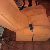 poltrona relax elettrica massaggiante 
