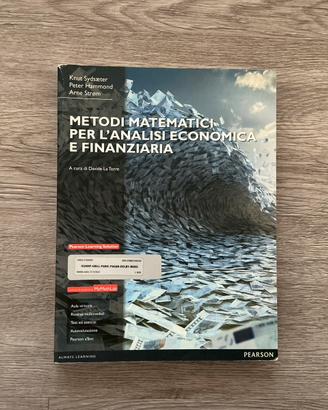 Metodi Matematici per Analisi Econ. e Finanziaria
