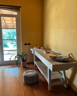 Banco vintage in legno massello/rustico/shabby chi