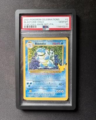 Blastoise Bs 2 Celebrations Italian Psa 10