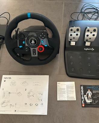 Logitech G29 Volante + Pedaliera - Come Nuovo