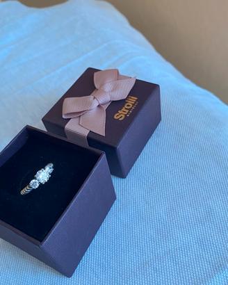 anello trilogy stroili oro arg.925